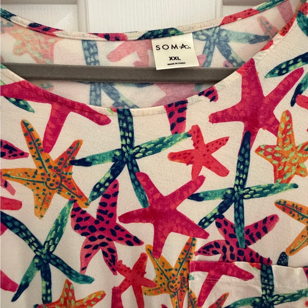Soma Cool Nights Starfish Nightgown